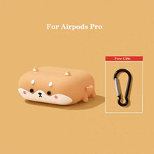 Load image into Gallery viewer, Cute Corgi AirPod Case For AirPods 1/2/3/Pro Case | Silicone Earphone Bluetooth Wireless Protective Cove For AirPods
